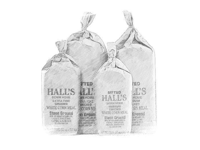 Hall's Milling Company logo